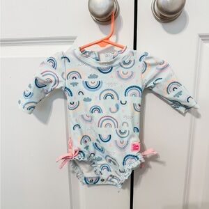Baby girls 0-3 months Ruffle Butts swim suit